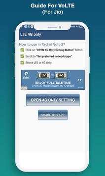 Guide For VoLTE (For Jio) screenshot 5