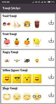 Emoji WAStickerapp | Emoji Stickers for Whatsapp screenshot 9