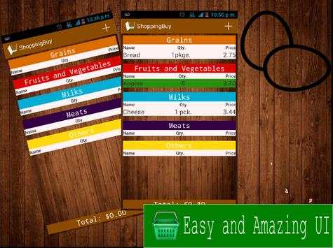 ShoppingBuy Shopping List screenshot 1