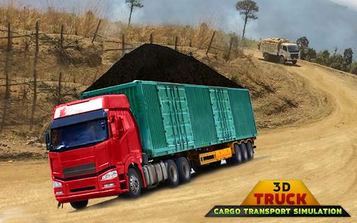 Cargo Truck Simulator Offroad Driving Game 2021 screenshot 1