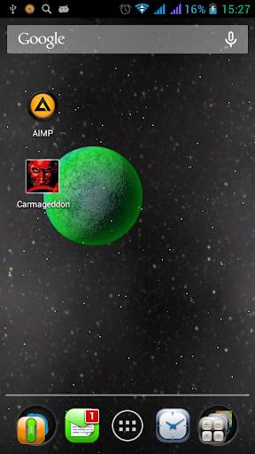 Live Wallpaper Space Planet screenshot 7