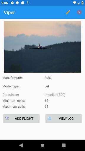RC Flite Log screenshot 4