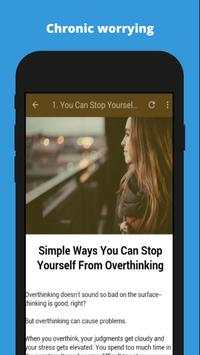 How To Stop Overthinking скриншот 3