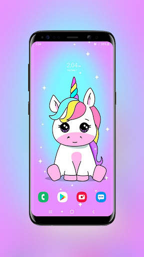 Rainbow Wallpaper Unicorn screenshot 3