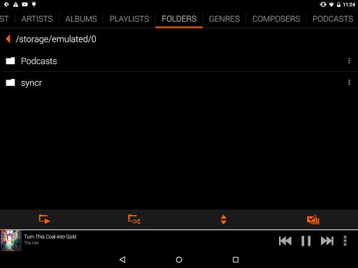 Dark Orange Theme screenshot 20