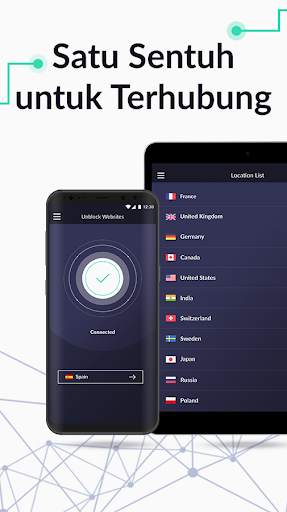 Bebaskan Situs Web - Buka Blokir Proxy App screenshot 8