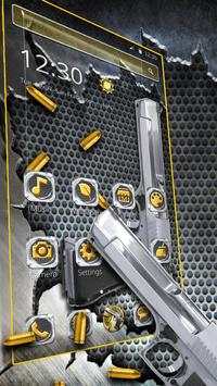 Cool Gun Bullet Launcher Theme screenshot 3