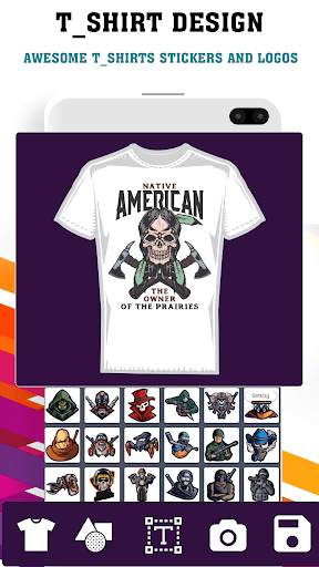 T Shirt Design - Custom T Shirts screenshot 2