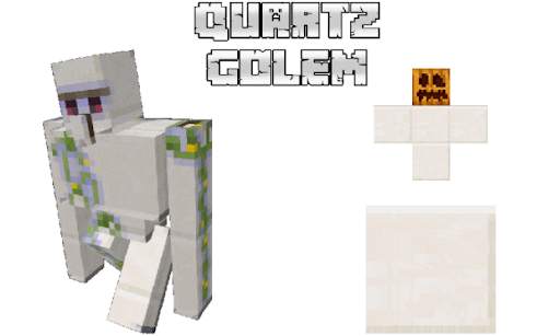 Many B Golem Mod for Minecraft PE screenshot 3