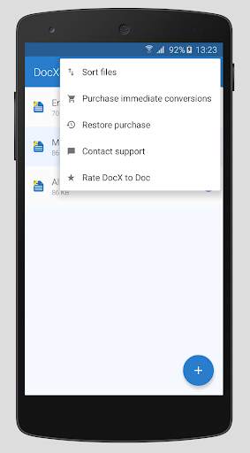 DocX to Doc screenshot 6