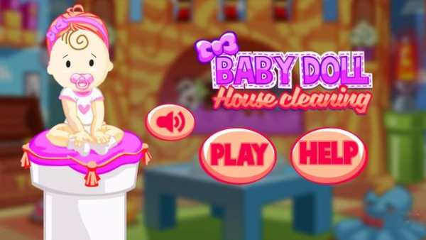 Girls House Cleaning Fun Game screenshot 1