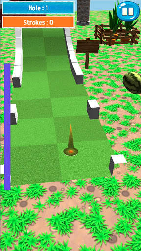 3D Air Golf Clash Online screenshot 2