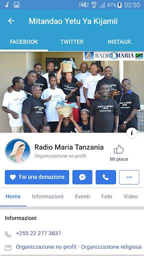 Radio Maria Tanzania screenshot 2