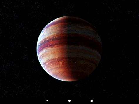 Jupiter Live Wallpaper 13 تصوير الشاشة