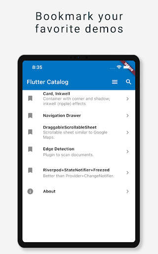 Flutter Catalog screenshot 12