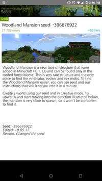 SEED downloader for Minecraft PE screenshot 5