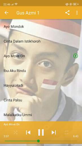 Lagu Sholawat Gus Azmi MP3 Offline Lengkap screenshot 2