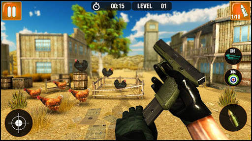 Wicked Chicken Gun Simulator screenshot 1