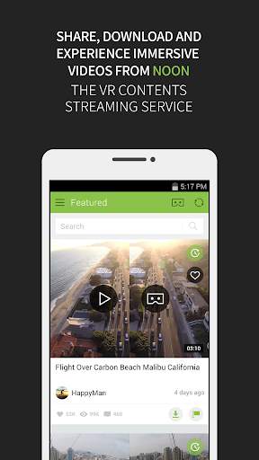 NOON VR – 360 video player screenshot 4