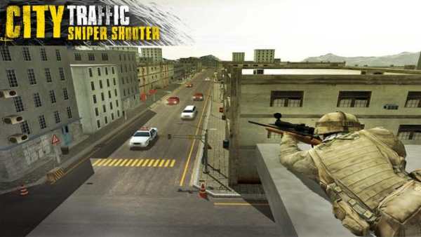 3D Lalu Lintas Kota Sniper Sh screenshot 13