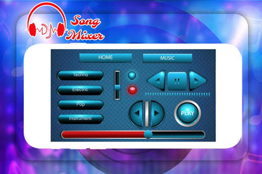 DJ Song Mixer : Mobile Music Mixer screenshot 1