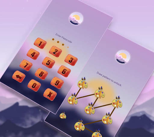 Sunset Art Launcher Theme screenshot 5