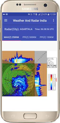 Satellite Weather Radar India screenshot 1