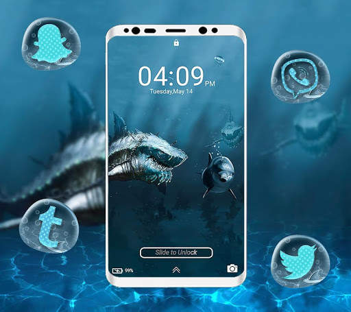 Shark Launcher Theme screenshot 4
