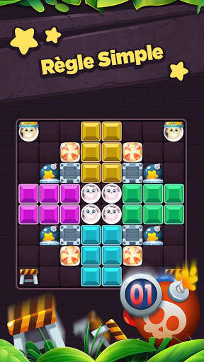 Jeu de puzzle classique en bloc 1010 screenshot 2