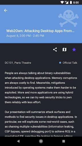 DEF CON Schedule App - Hacker Tracker screenshot 4