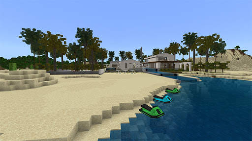 Millionaire Beach Mansion Mod For Minecraft screenshot 3