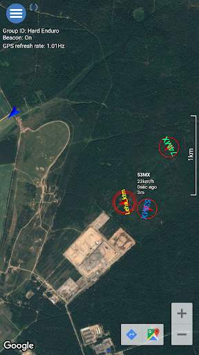 Enduro Tracker - real-time GPS tracker screenshot 1