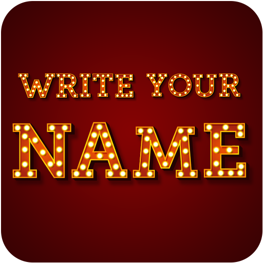 Photo name Designer - Write your name with shapes أيقونة