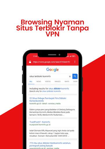 Halo Browser: Anti-Blokir Tanpa VPN screenshot 3