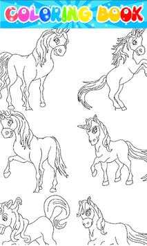Unicorn Coloring Kids Paint screenshot 2