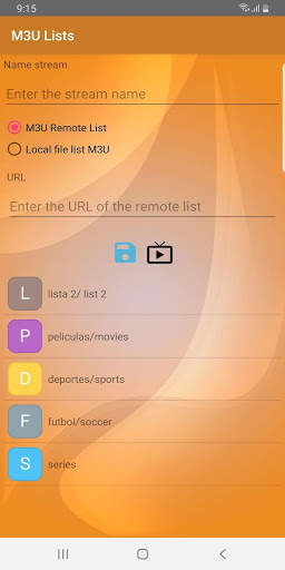 Live TV M3U8 Streaming Player screenshot 4