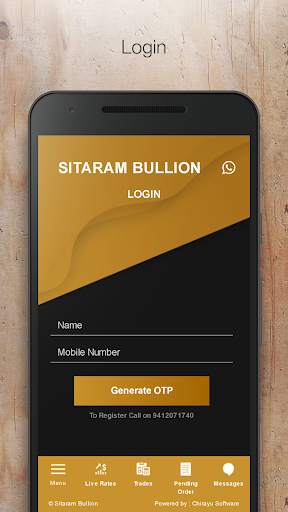 Sitaram Bullion screenshot 2