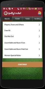 Gully Cricket Scorer screenshot 3