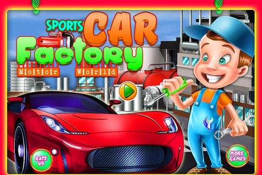 Sports Car Factory Motor World screenshot 1