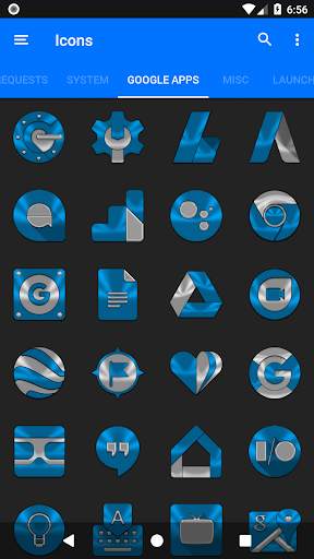 Light Blue Icon Pack скриншот 7