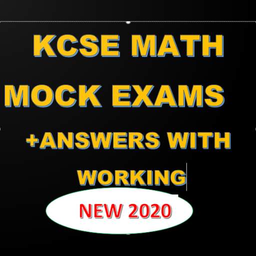 KCSE MATHEMATICS MOCK PASTPAPERS  MARKING SCHEMES 1.0