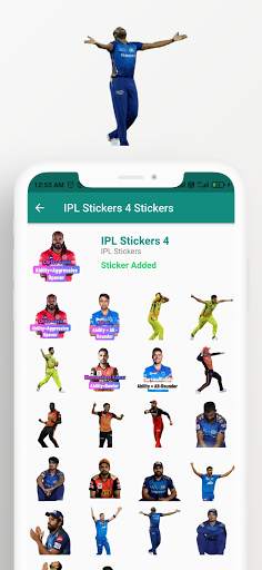 IPL 2021 Stickers For WhatsApp - WAStickersApps screenshot 3