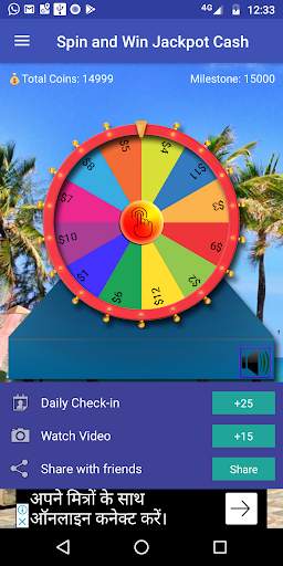 Spin and Win Wallet Cash screenshot 1