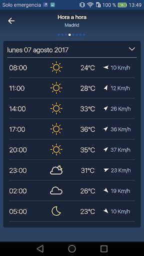 Freemeteo screenshot 4