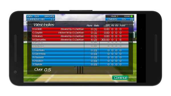 Cricket Mini Simulator स्क्रीनशॉट 9