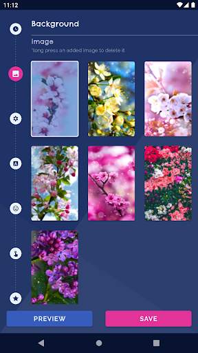 Flower Clocks Wallpapers screenshot 1