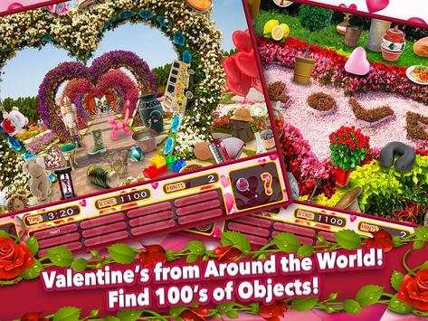 Hidden Object Valentine Day - Quest Objects Game screenshot 2
