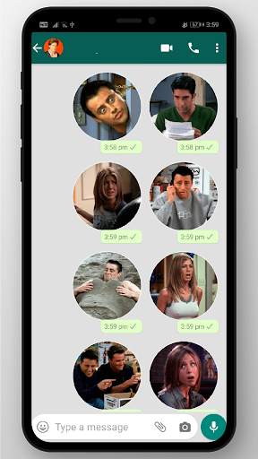 Fan Made Friends TV Show Stickers For WhatsApp screenshot 2