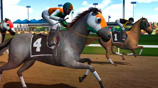 Jumping Horse Racing Simulator 3D screenshot 4