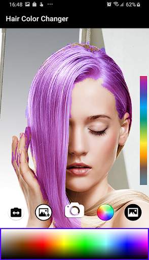 Hair Color Changer Camera LIVE screenshot 5